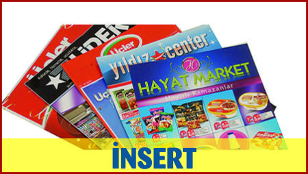 İnser baskı fiyatları